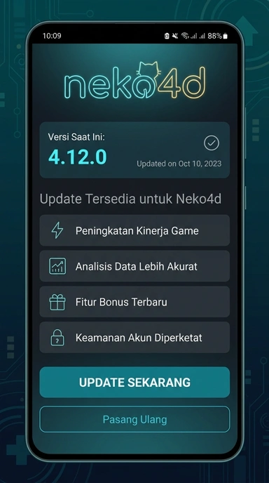Riwayat Versi Neko4D untuk Pengguna Android